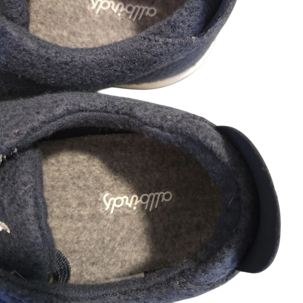 Allbirds Men's Wool Pipers~Navy Blue‎ ~ Mens Size 8 / Womens Size 10